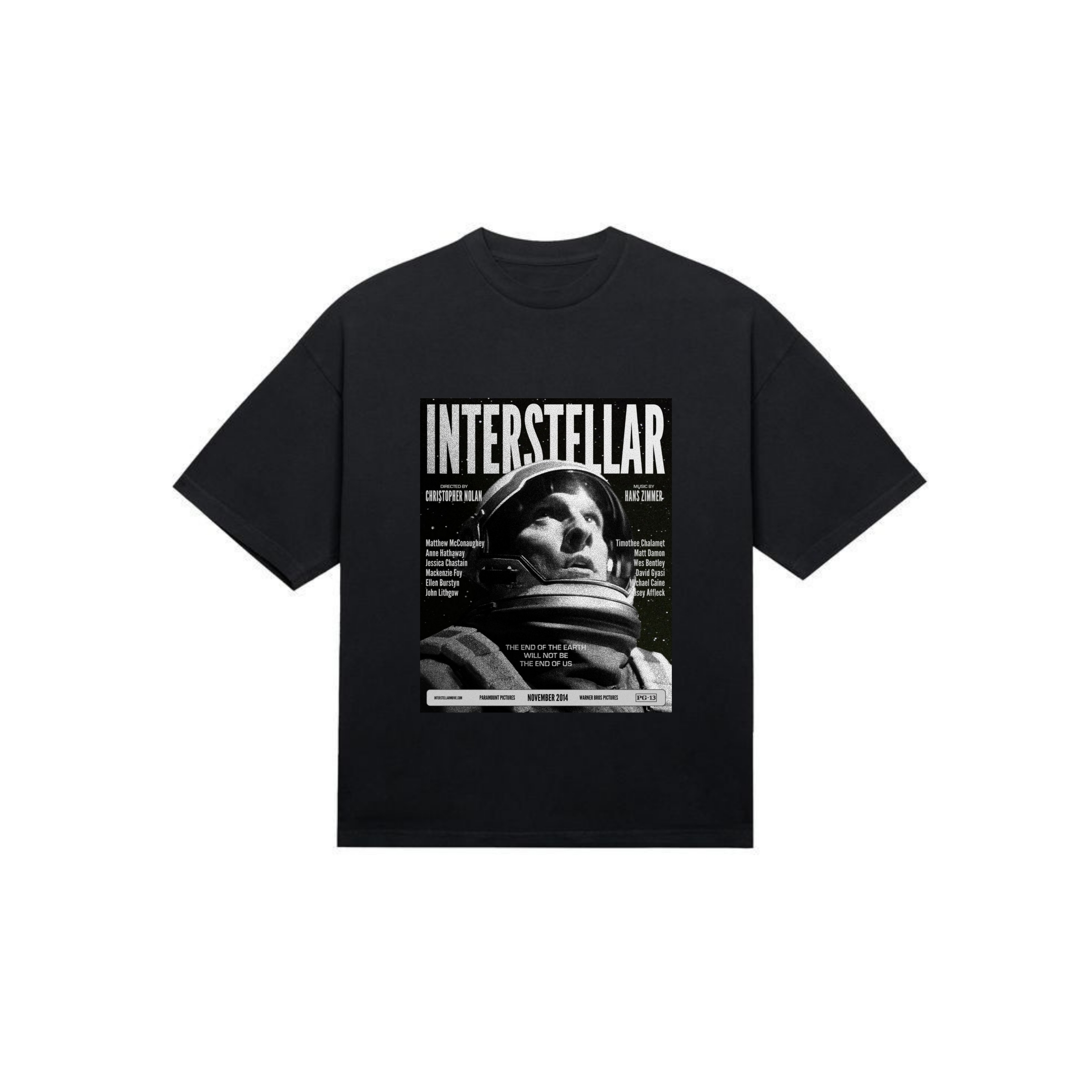 Interstellar Over-Sized Tee
