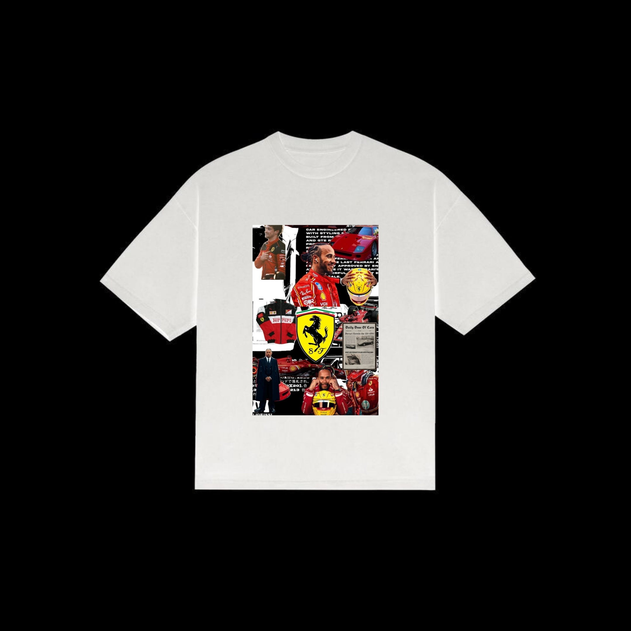 Scuderia Ferrari Over-Sized Tee - Image 2