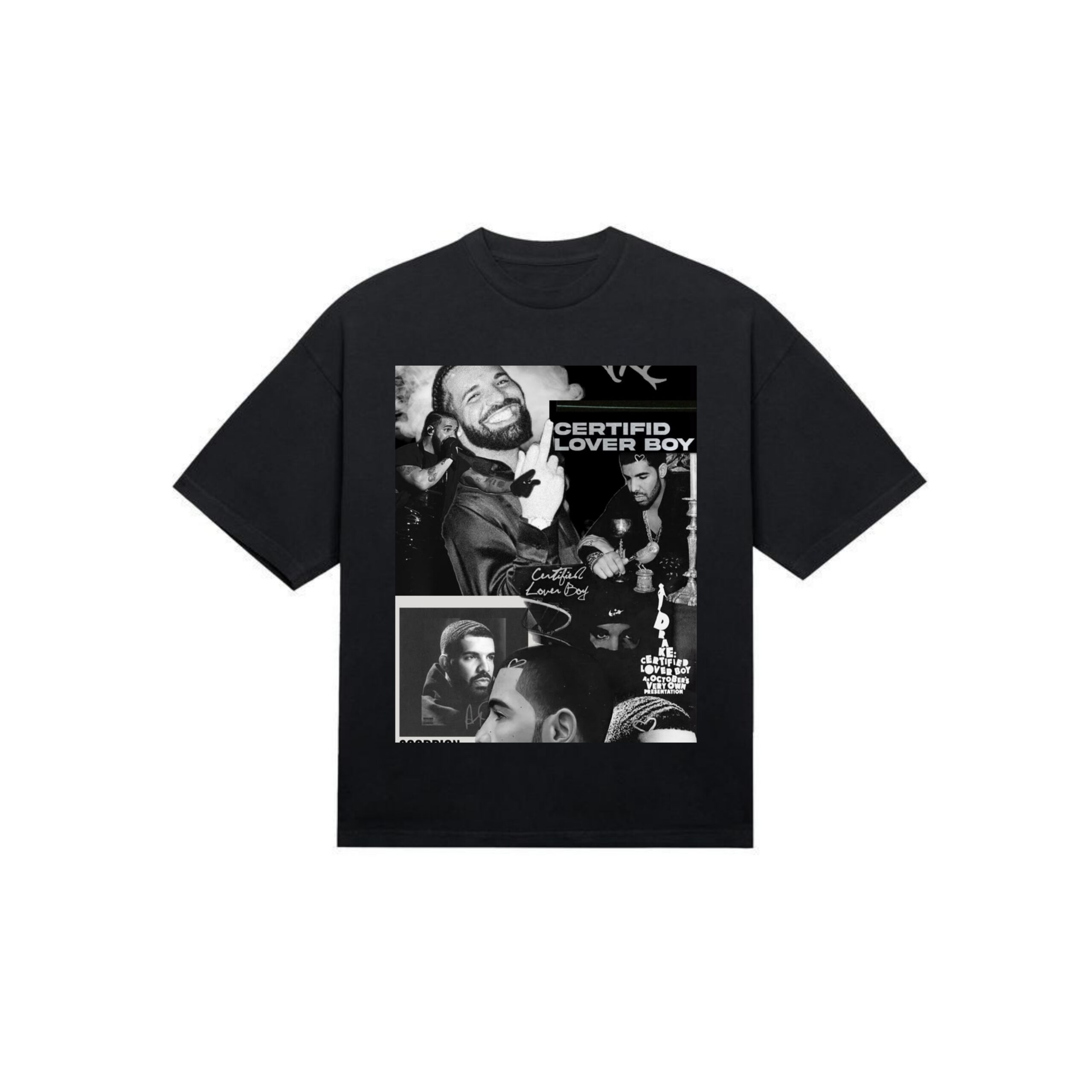 Drake Certified Lover Boy Over-sized Tee