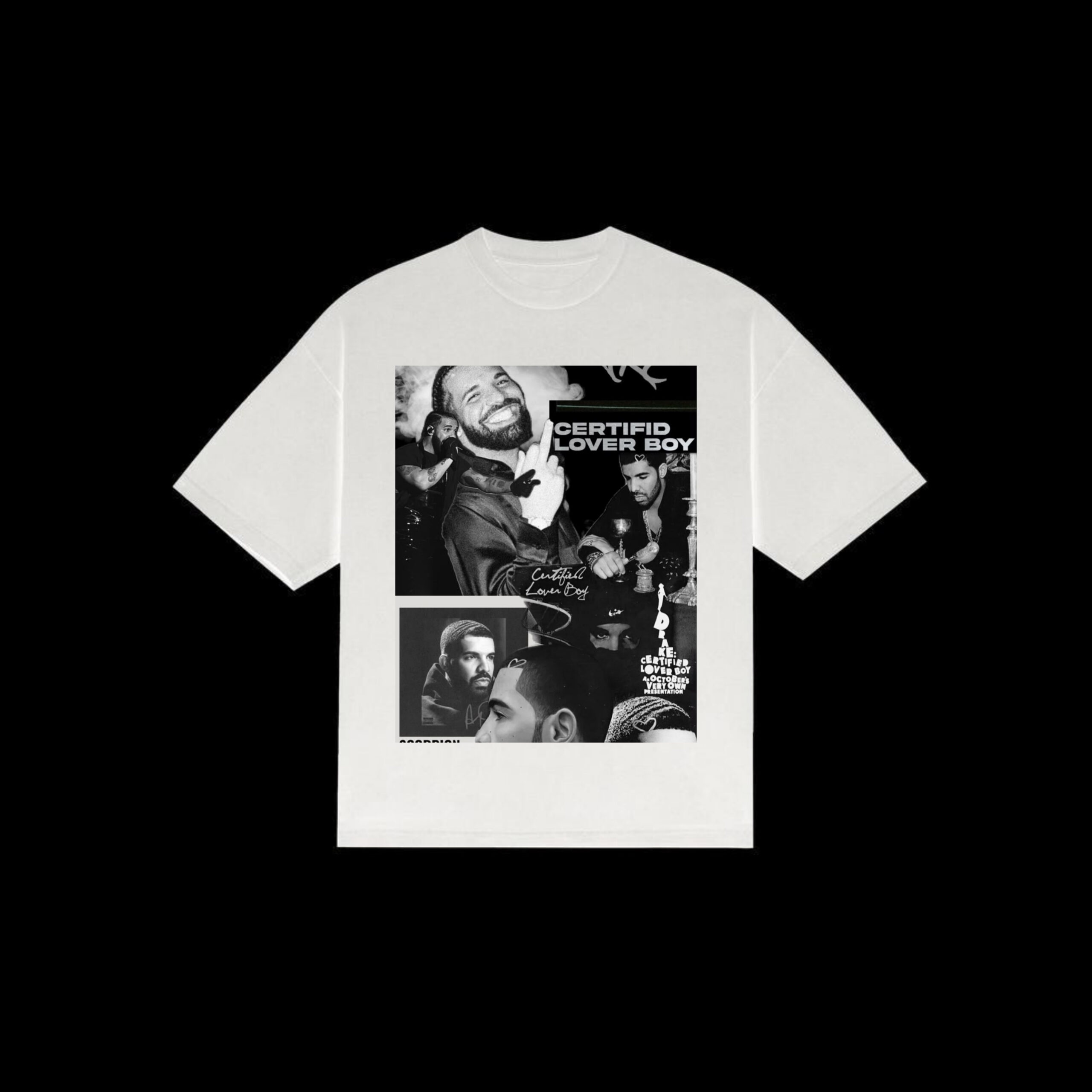 Drake Certified Lover Boy Over-sized Tee - Image 2