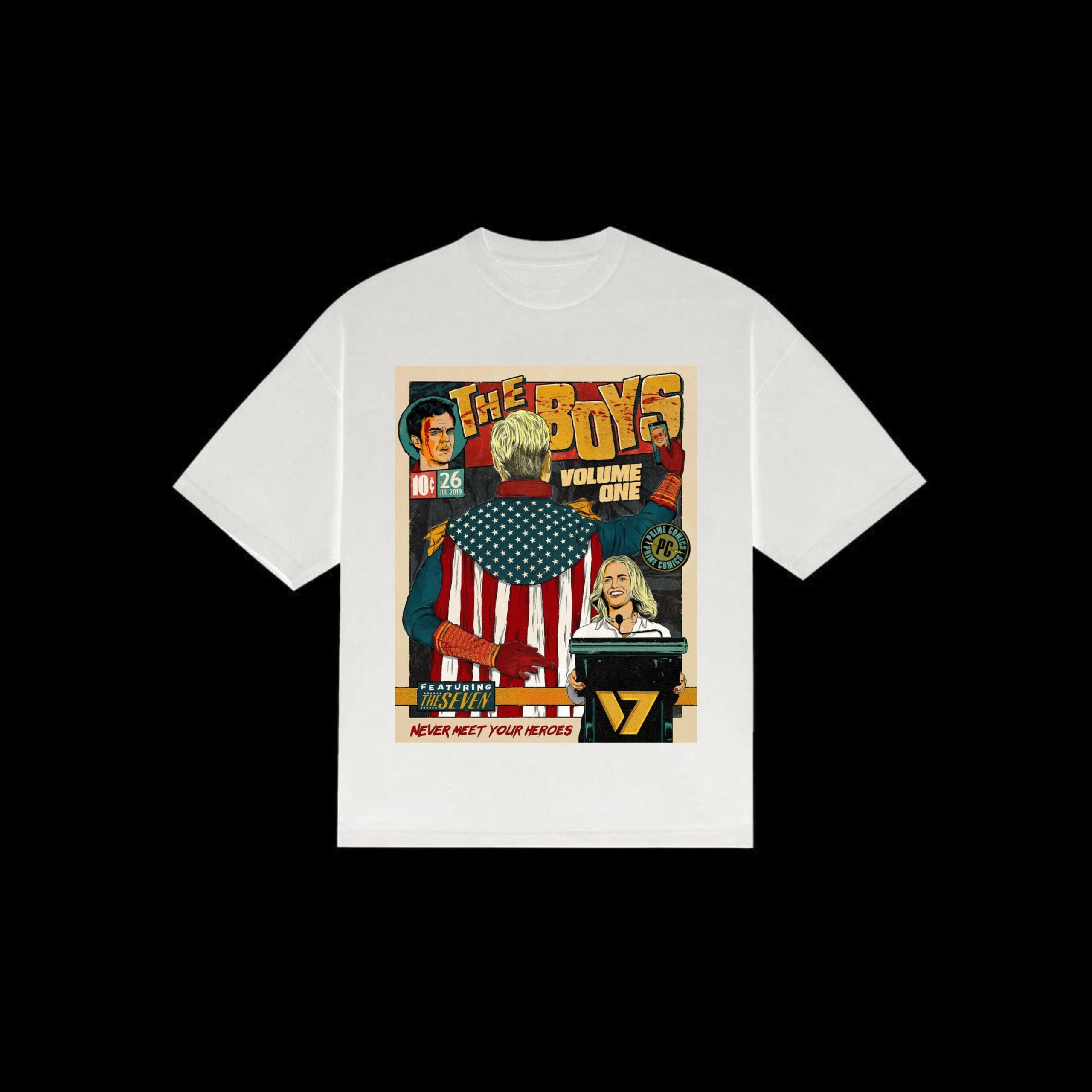 The Boys Comic Chaos Over-sized Tee - Image 2