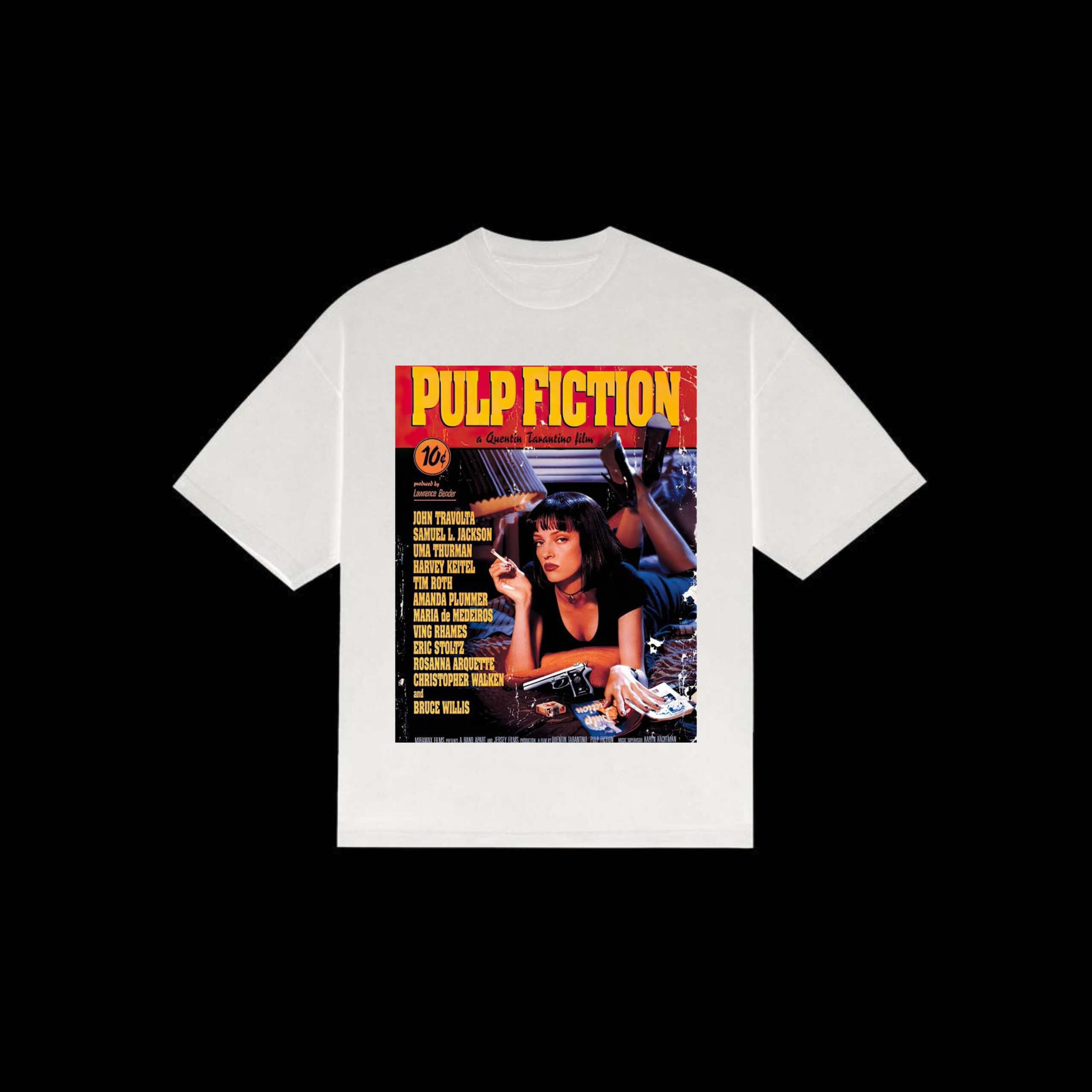 Pulp Fiction Classic Chaos Over-sized Tee - Image 2